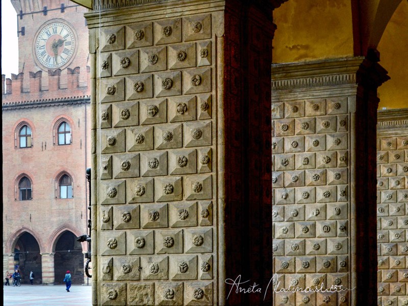 Non tutti sanno che… il Palazzo del Podestà in piazza Maggiore a Bologna ricoprono 7.476&nbsp;formelle.