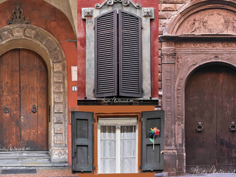 Finestre e portoni di Bologna